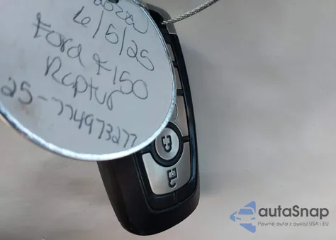 2019 Ford F-150 Raptor z USA, uszkodzony, nr VIN 1FTFW1RG0KFA48614